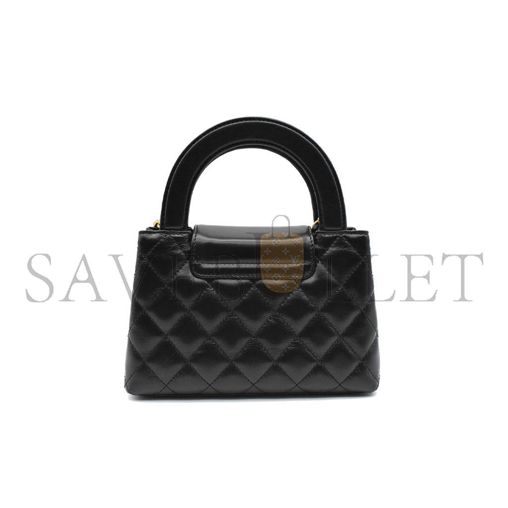 Ch*el master kelly large handbag chain as4416 (19*13*7cm)